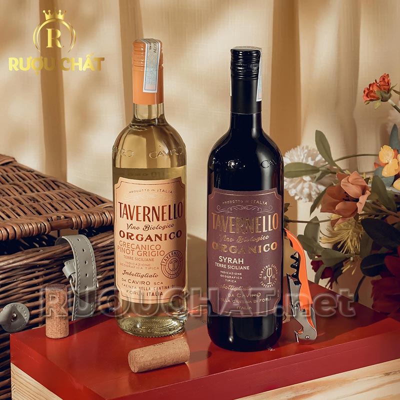 Tavernello Organico Grecanico Pinot Grigio Terre Siciliane Tavernello Organico Grecanico Pinot Grigio Terre Siciliane